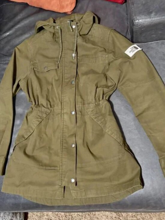 The North Face Jackets & Blazers - The North Face Women's Cotton Utility Jacket Size M, Olive Green